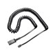 HEADSET CABLE PLANTRONICS COIL QD TO MALE MOD POLARIS U10P