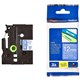 TAPE BROTHER TZE535 12MMX8M WHITE ON BLUE