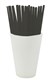DRINKING STRAWS 210MM BLACK BX5000
