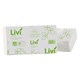 HAND TOWEL INTERLEAVED LIVI 7200 BASICS MULTIFOLD 1PLY 225x23CM 200 SHEETSPACK CTN20