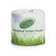 TOILET PAPER ROLL RECYCLED 2PLY 400 SHEETSPAPER ROLL INDIV WRAPPED