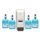 LIQUID SOAP HANDWASH NORTHFORK STARTER PACK  DISPENSER  4 X 1L CARTRIDGES