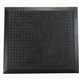 FLOOR MAT JASTEK 0360540 ANTIFATIGUE 710X780MM RIPPLE BLACK
