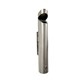 BIN SMOKERS COMPASS 765226 WALL MOUNTED CYLINDRICAL STAINLESS STEEL