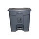 BIN CLEANLINK PLASTIC 12061 68L PEDAL LID GREY