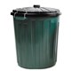 BIN PLASTIC WITH LID 73L