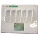 FIRST AIDERS CHOICE EYE WASH WALL PLATE 11960 HOLD 5X100ML BOTTLES