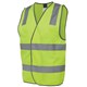SAFETY VEST ZIONS 6DNSVEC HIVIS DAY  NIGHT LIME LARGE