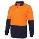 SAFETY POLO SHIRT 3813ORGL LONG SLEEVE LARGE ORANGE