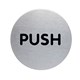 SIGN DURABLE PICTOGRAM 65MM PUSH