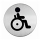 SIGN DURABLE PICTOGRAM 83MM DISABLED