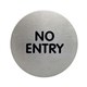 SIGN DURABLE PICTOGRAM 83MM NO ENTRY