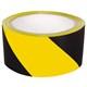 TAPE HAZARD WARNING CUMBERLAND 7216 18MMX45M BLACKYELLOW
