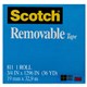 TAPE SCOTCH 811 19MMX33M REMOVABLE MAGIC BOXED
