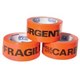 TAPE PRINTED NACHI 3933 FRAGILE FLUORESCENT ORANGEBLACK 48MMX66M