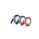 EMBOSSER TAPE DYMO 1741671 9MMX3M BLUE RED  GREEN PK3