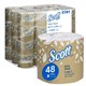 TOILET PAPER ROLL SCOTT 5741 2PLY 400 SHEETS CTN48