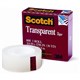 TAPE TRANSPARENT SCOTCH 600 19MMX33M BOXED