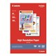 PAPER INKJET CANON A4 HIGH RES HR101N 106GSM PK200