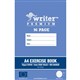 BOOK EXERCISE WRITER PREMIUM EB6502 A4 8MM RULED 96PG CIRCLE