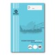 NOTEBOOK NSW PRIMARY STUDENT TUDOR BOTANY 250X175MM 12MM SINGLE RULED LIGHT BLUE 64PG NPT12