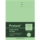 BOOK PROJECT PROTEXT 330X245MM PLAIN24MM DOTTED THIRDS WITH MARGIN 64 PG PP COVER BULL NB5143
