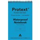 NOTEBOOK WATEREPROOF SPIRAL PROTEXT 150X100MM 7MM RULED WITH MARGIN 100PG NP5151