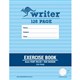 BOOK EXERCISE WRITER 225X175MM 8MM RULED  MARGIN 128PG EB6103