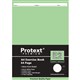 BOOK EXERCISE PROTEXT A4 8MM RULED WITH MARGIN 64PG PP COVER E2 PP64641 GREEN INSERT