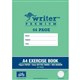 BOOK EXERCISE WRITER PREMIUM A4 9MM DOTTED THIRDS  MARGIN 64PG BIKE EB6512