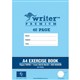 BOOK EXERCISE WRITER PREMIUM A4 11MM SOLID RULED WITH MARGIN 48PG ICE CREAM EB6536