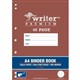 BOOK BINDER WRITER PREMIUM A4 8MM RULED  MARGIN 48PG GUITAR EB6540