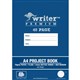 BOOK PROJECT WRITER PREMIUM A4 PLAIN14MM DOTTED THIRDS WITH MARGIN 48PG BALLOONS EB6566