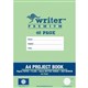 BOOK PROJECT WRITER PREMIUM A4 PLAIN18MM DOTTED THIRDS WITH MARGIN 48PG SUN EB6567