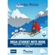 BOOK STUDENT NOTE BOOK MEGA WONDER WRITER 330X240MM QLD YEAR 1 RULED WITH MARGIN 64PG WONDER 6 EB6585