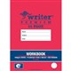 BOOK PROJECT WORKBOOK WRITER PREMIUM 330X245MM PLAINQLD RULD YEAR 2 WITH MARGIN 64PG PRAWN EB6601
