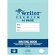 BOOK EXERCISE WRITER PREMIUM 330X240MM 24MM SOLID RULED WITH MARGIN 64PG PUZZLE EB6651
