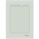 PAD JAPANESE WRITING WRITER PREMIUM A4 50 LEAF GENKOO YOOSHI EB6701