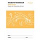 NOTEBOOK PRIMARY STUDENT NSW PROTEXT 250X175MM 4MM DOUBLE RULED WITH GUIDELINES 32PG PP COVER OLD GOLD NB90500