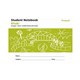 NOTEBOOK PRIMARY STUDENT NSW PROTEXT 175X240MM 12MM DOUBLE RULED WITH GUIDELINES 32PG PP COVER KHAKI NB90800
