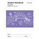 NOTEBOOK PRIMARY STUDENT NSW PROTEXT 250X175MM 10MM GRID 64PG PP COVER PURPLE NB91700