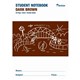 NOTEBOOK PRIMARY STUDENT NSW WRITER 250X175MM 6MM DOUBLE RULED 32PG DARK BROWN WB90200
