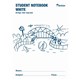 NOTEBOOK PRIMARY STUDENT NSW WRITER 250X175MM 5MM GRID 64PG WHITE WB91600