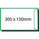 ENVELOPE 305X150MM PS POCKET KRAFT BX250