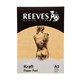DRAWING PAD REEVES 0412490 A3 110GSM KRAFT