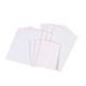 PAD BANK WHITE PLAIN A5 PK10
