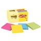 POSTIT NOTES 654144B 76X76MM YELLOW  JAIPUR ASSORTED PK18