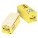 POST IT NOTES CABINET PACK 76X76MM 65418CP CANARY YELLOW PK18
