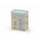 POST IT NOTES 76X127MM 655RTP RECYCLED GREEN PASTEL ASSORTED