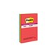 POST IT NOTES LINED SUPER STICKY 101X152MM 6603SSAN MARRAKESH PK3